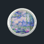 Anillo Claude Monet - Lilies de agua / Nympheas 1919<br><div class="desc">Lilies de agua / Nympheas (W.1852) - Claude Monet,  Petróleo en lienzo,  1916-1919</div>