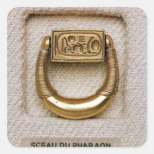 Anillo con el sello del general Horemheb