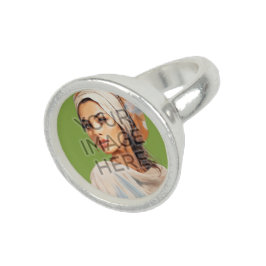 Anillo con foto Personalizado personalizado de ref