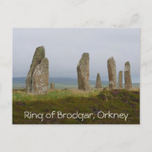 Anillo de la postal Brodgar