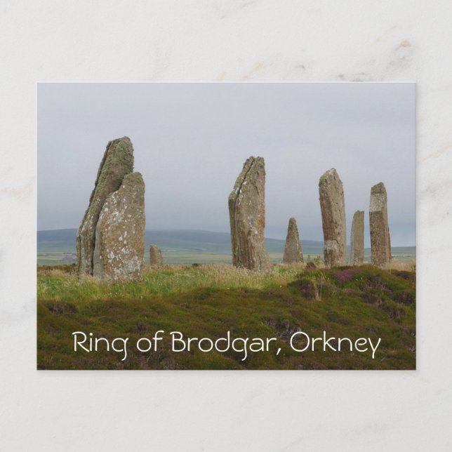 Anillo de la postal Brodgar (Anverso)