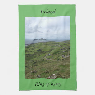 Anillo de toalla irlandés de cocina de Kerry