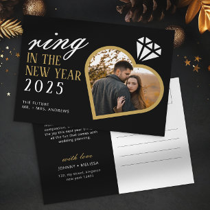 Anillo Elegante en el Año Nuevo Compromiso Navidad