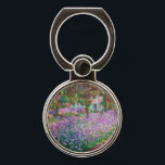 Anillo Para Móvil Claude Monet - El jardín del artista en Giverny<br><div class="desc">El jardín del artista en Giverny / Le Jardin de l'artiste a Giverny - Claude Monet,  1900</div>