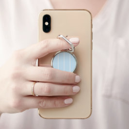 Anillo Para Móvil Diseño de patrón de franja vertical de color suave