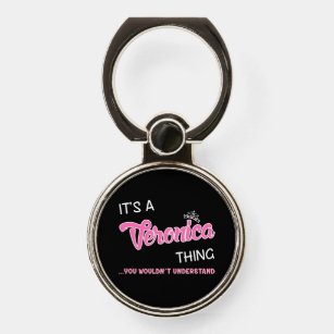 Llaveros de regalo para mujer, divertido llavero con nombre Veronica - To  My Veronica Always Remember You Are Braver Than You Believe Stronger Than