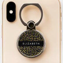Leopard Print, Gold Leopard, Purpurina, tu nombre