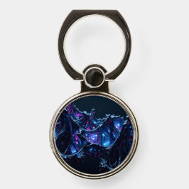 Anillo Para Móvil Neon Nexus: Estructura Tecnoorgánica entretejida