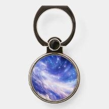 Paisaje Cósmico: Nebulosa giratoria y noche estrel