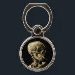 Anillo Para Móvil Vincent van Gogh - Calavera con cigarrillo en llam<br><div class="desc">Cabeza de un Skeleton con un cigarrillo en llamas / Calavera con cigarrillo en llamas / Crane de squelette fumant une cigarrillo - Vincent van Gogh,  1885</div>