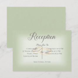 Anillos de Boda de oro en la recepción de la boda 