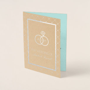 Anillos Interbloqueados - Invitación a la boda dob