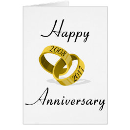 Anillos que entrelazan - fecha de encargo grabada