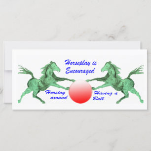 Animación del juego de caballos