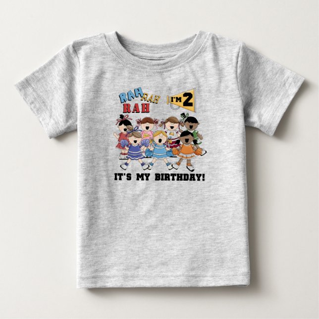 Animadora camisetas y regalos de cumpleaños (Anverso)