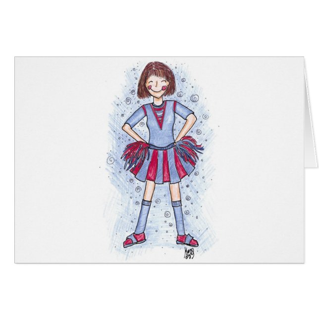 Animadora de Charlie - brunette (Anverso (Horizontal))