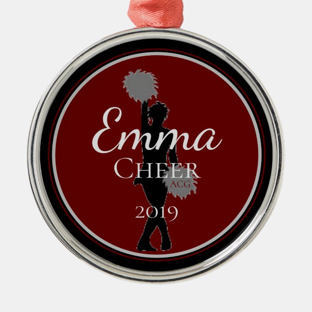 Animadora del ornamento de la alegría (Frente)