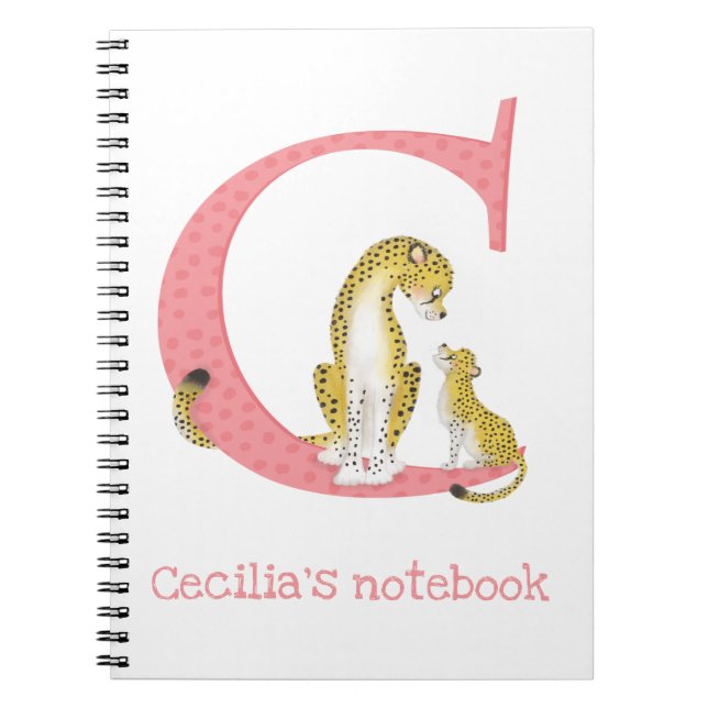 Animal ABC C es para cuaderno de chita (Frente)