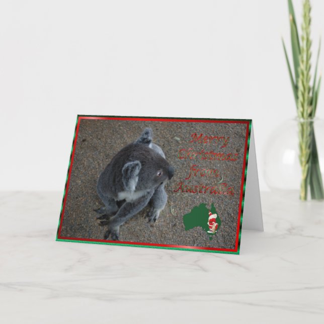 Animal australiano de Navidad del navidad de la (Anverso)
