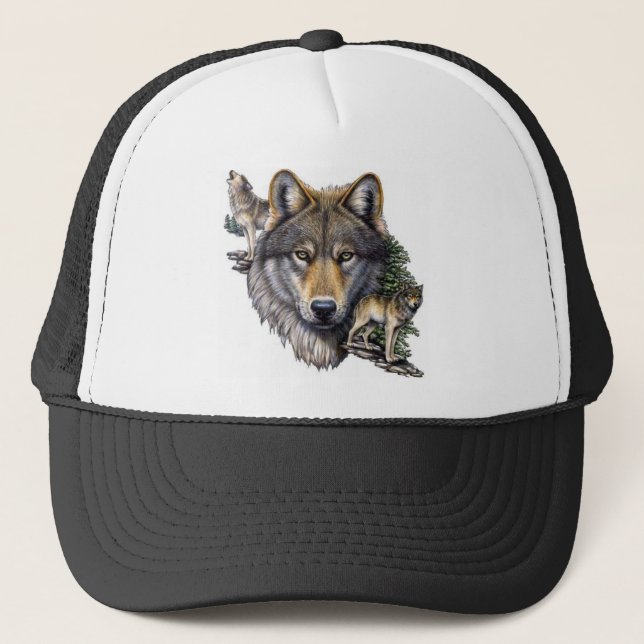 ANIMAL DEL VUELO CONCHORDS HBO DEL GORRA DEL LOBO (Anverso)