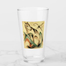 Animal mítico sentado (por Franz Marc)