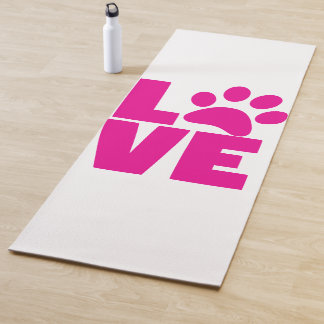 Animal Paw Print Yoga Mat – LOVE Design