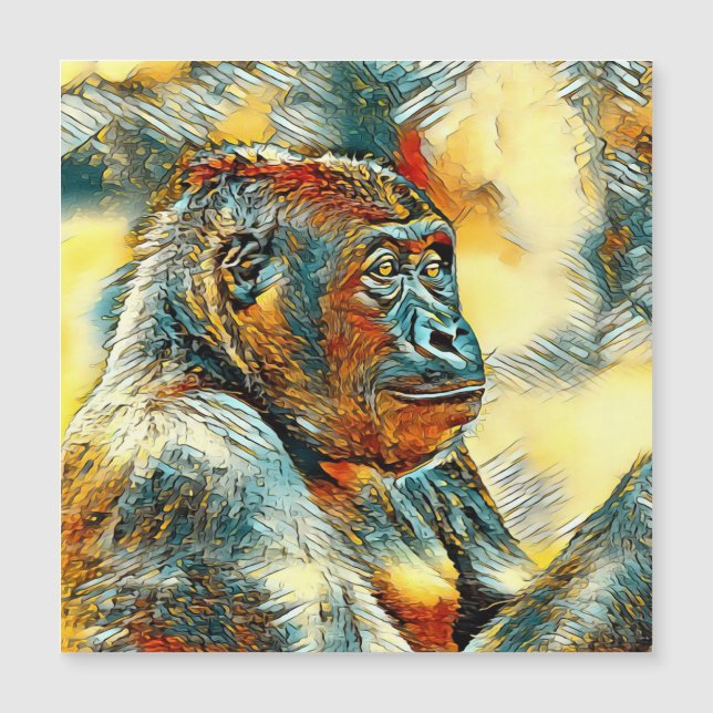 AnimalArt_Gorilla_004 (Anverso)