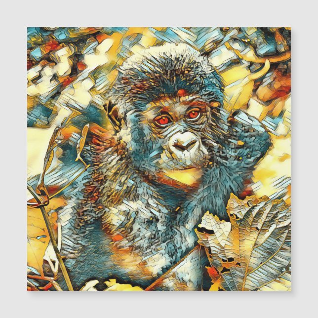 AnimalArt_Gorilla_005 (Anverso)