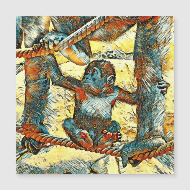 AnimalArt_Gorilla_006 (Anverso)