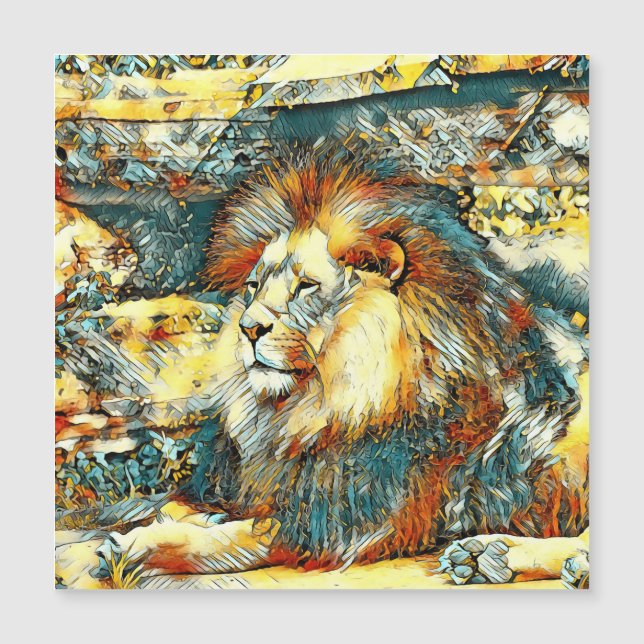 AnimalArt_Lion_033 (Anverso)