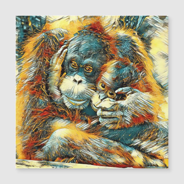 AnimalArt_OrangUtan_003 (Anverso)