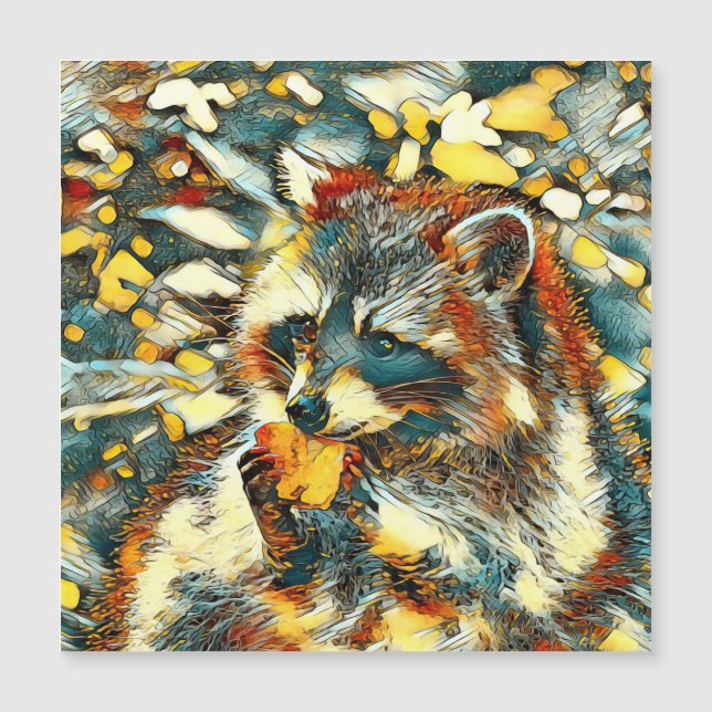 AnimalArt_Raccoon_001 (Anverso)