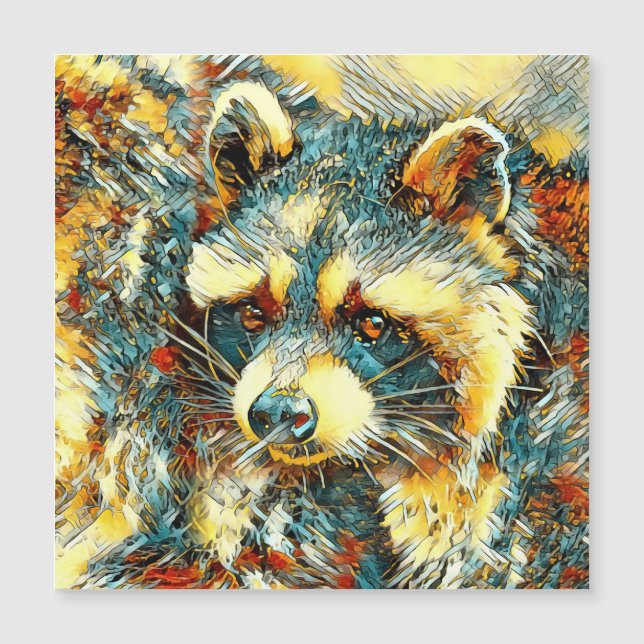 AnimalArt_Raccoon_004 (Anverso)