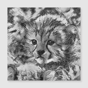 AnimalArtBW_Cheetah_001