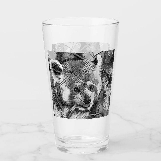 AnimalArtBW_RedPanda_003 (Anverso)