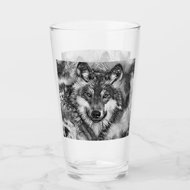 AnimalArtBW_Wolf_001 (Anverso)