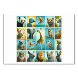 Animales (동 물) - Tarjetas Flash coreanas