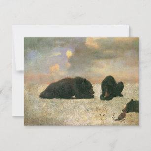 Animales Antiguos, Osos Grizzly por Albert Biersta
