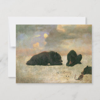 Animales Antiguos, Osos Grizzly por Albert Biersta