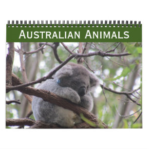 animales australianos calendario 2026