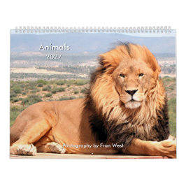 Animales calendario 2027