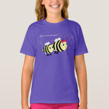 Animales, Camiseta infantil musical de abeja morad