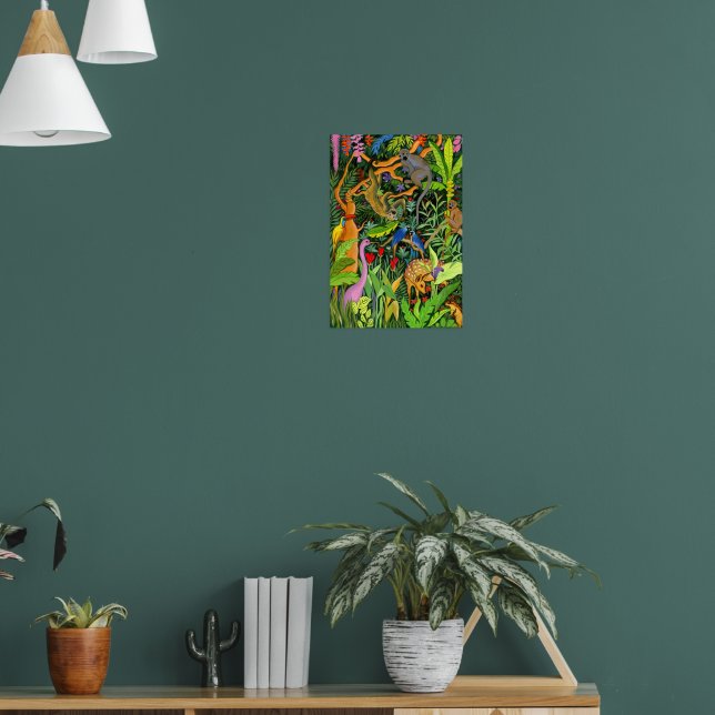 Animales caprichosos del bosque arte (Salón 1)