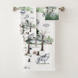 Animales caprichosos en el Personalizable Woodland