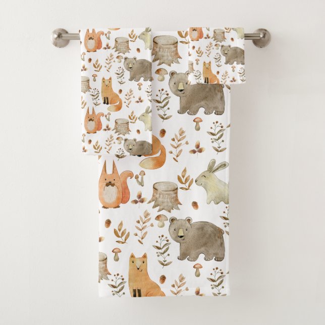 Animales Cute Woodland (In situ)