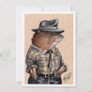 Animales de Big Rock: E. Muskrat
