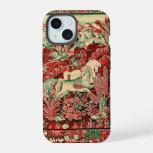 ANIMALES DE FANTASÍA,CABALLOS,Flor de bosque roja 