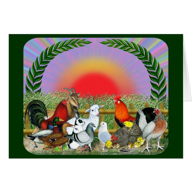 Animales de granja (Anverso (Horizontal))
