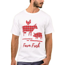 Animales de granja Bandana Imprimir camisetas
