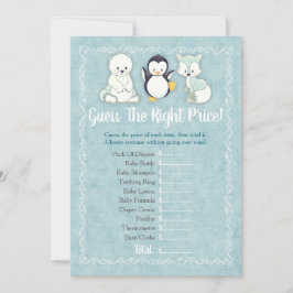 Animales De Invierno Nena Adivinan El Juego De Pre